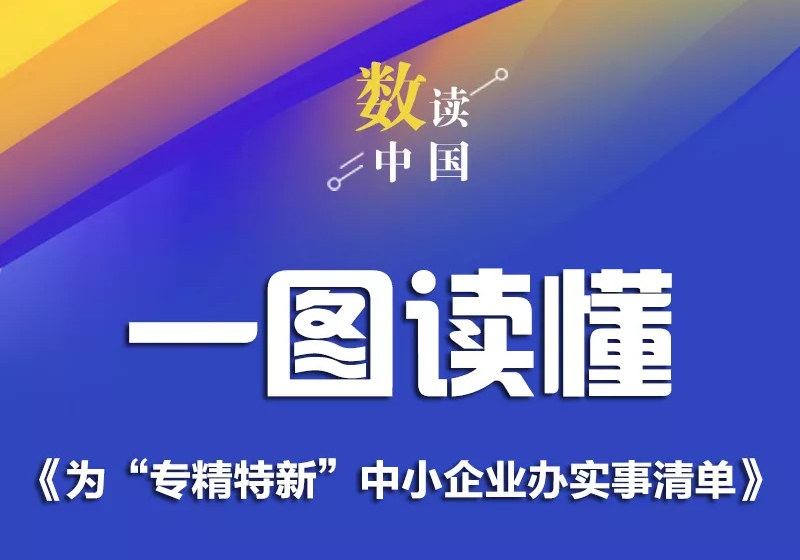 一圖讀懂《為“專精特新”中小企業辦實事清單》